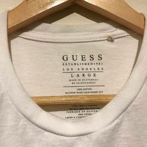 Guess Shirts - GUESS White tee Guess Shirts - GUESS White tee